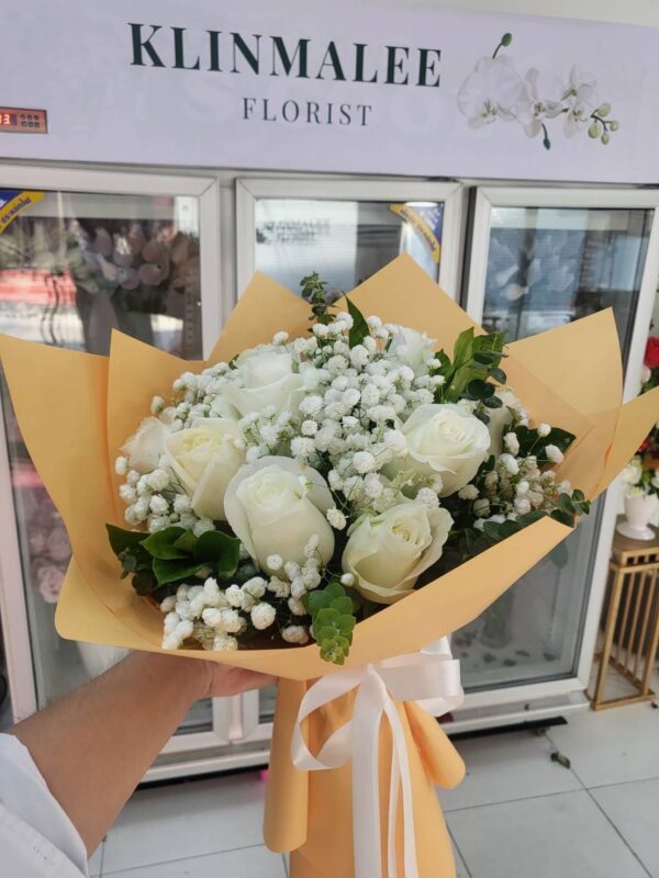 K065-ช่อดอกกุหลาบ ช่อเจ้าสาว