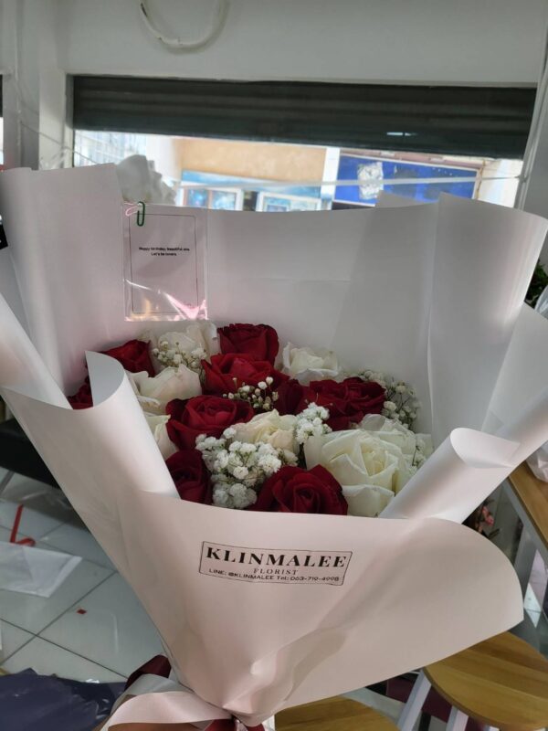 K074-ช่อดอกกุหลาบ