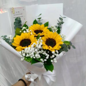 paksasawan09-ช่อดอกทานตะวัน-ดอกไม้ออนไลน์อุบล